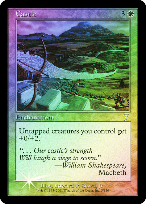 Castle\n7th Edition\nSingle\nMagic The Gathering