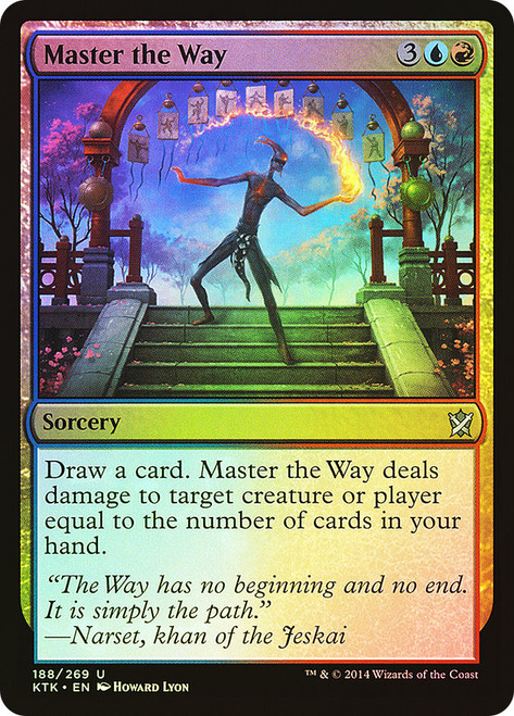 Master the Way\nKhans of Tarkir\nSingle\nMagic The Gathering
