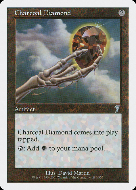 Charcoal Diamond\n7th Edition\nSingle\nMagic The Gathering