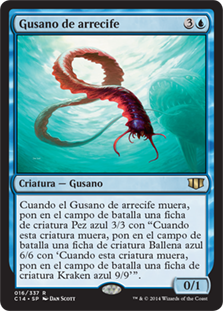 Reef Worm
Commander: 2014 Edition - Spanish
Single
Magic The Gathering