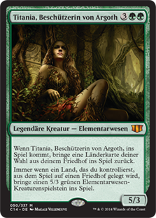 Titania, Protector of Argoth
Commander: 2014 Edition - German
Single
Magic The Gathering