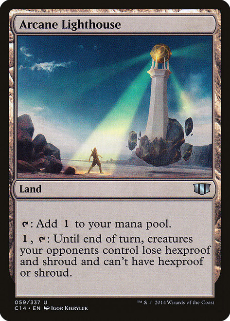 Arcane Lighthouse\nCommander: 2014 Edition\nSingle\nMagic The Gathering