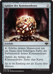 Commander's Sphere
Commander: 2014 Edition - German
Single
Magic The Gathering