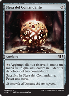 Commander's Sphere
Commander: 2014 Edition - Italian
Single
Magic The Gathering