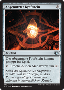 Worn Powerstone
Commander: 2014 Edition - German
Single
Magic The Gathering