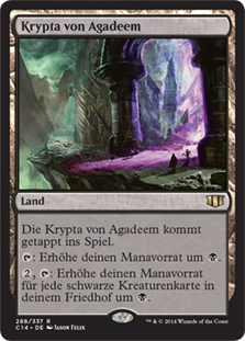 Crypt of Agadeem
Commander: 2014 Edition - German
Single
Magic The Gathering