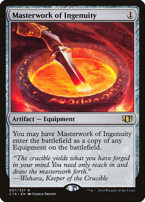 Masterwork of Ingenuity\nCommander: 2014 Edition\nSingle\nMagic The Gathering