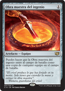 Masterwork of Ingenuity
Commander: 2014 Edition - Spanish
Single
Magic The Gathering