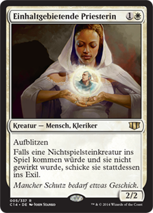 Containment Priest
Commander: 2014 Edition - German
Single
Magic The Gathering