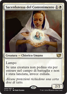 Containment Priest
Commander: 2014 Edition - Italian
Single
Magic The Gathering