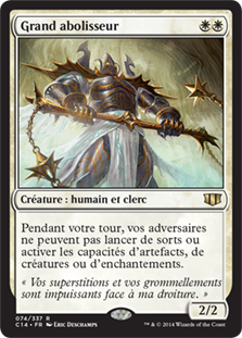 Grand Abolisher
Commander: 2014 Edition - French
Single
Magic The Gathering