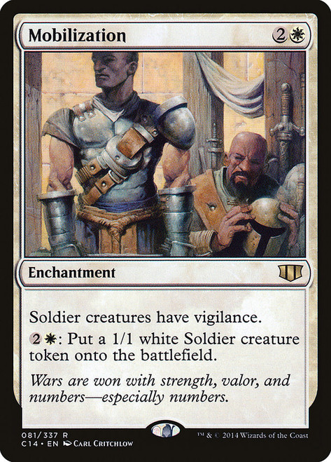Mobilization\nCommander: 2014 Edition\nSingle\nMagic The Gathering