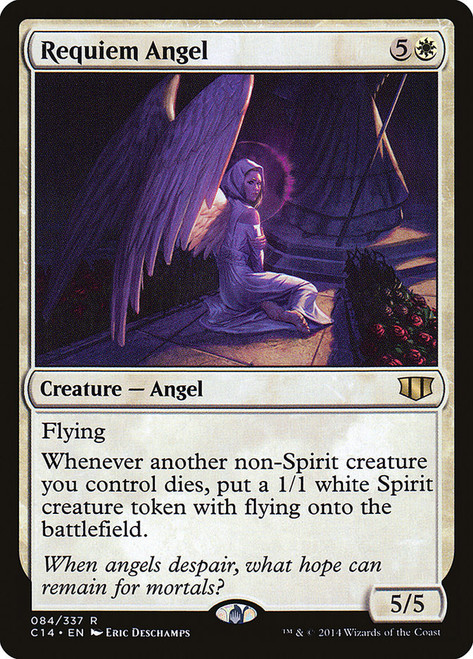 Requiem Angel\nCommander: 2014 Edition\nSingle\nMagic The Gathering