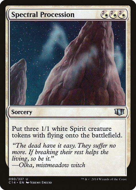 Spectral Procession\nCommander: 2014 Edition\nSingle\nMagic The Gathering