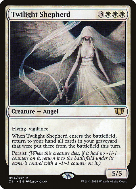 Twilight Shepherd\nCommander: 2014 Edition\nSingle\nMagic The Gathering