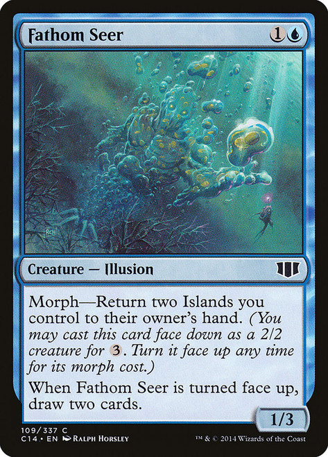 Fathom Seer\nCommander: 2014 Edition\nSingle\nMagic The Gathering