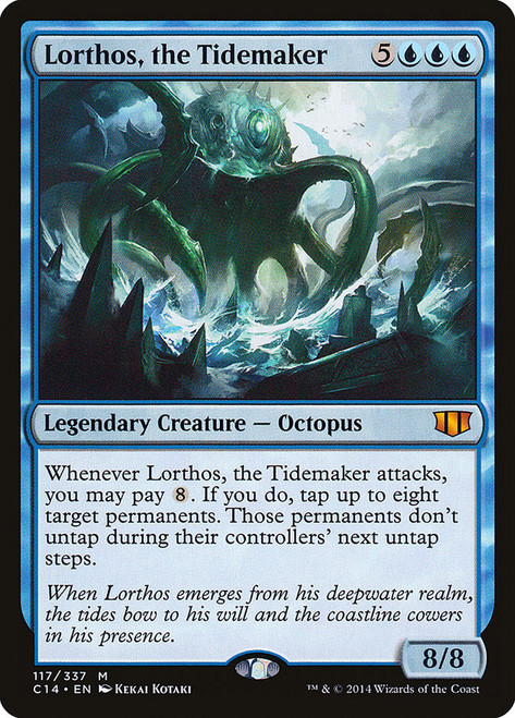 Lorthos, the Tidemaker\nCommander: 2014 Edition\nSingle\nMagic The Gathering