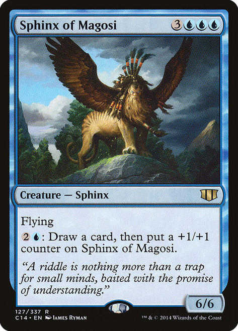 Sphinx of Magosi\nCommander: 2014 Edition\nSingle\nMagic The Gathering