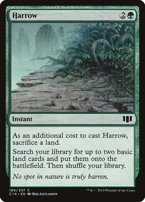 Harrow\nCommander: 2014 Edition\nSingle\nMagic The Gathering