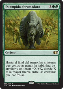 Overwhelming Stampede
Commander: 2014 Edition - Spanish
Single
Magic The Gathering