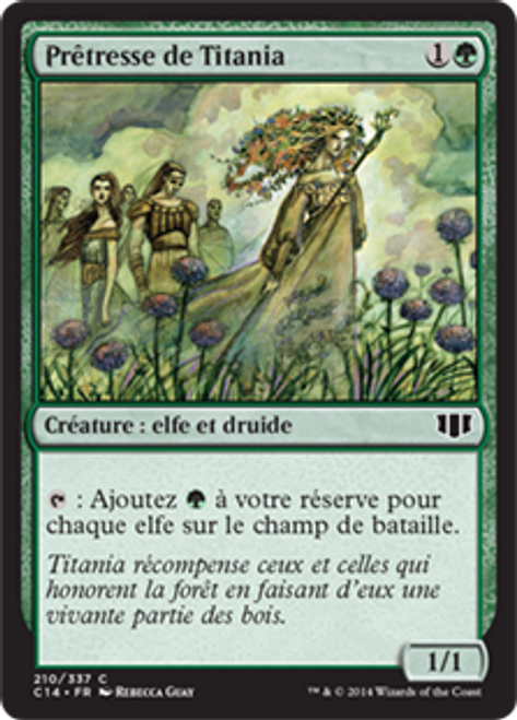 Priest of Titania
Commander: 2014 Edition - French
Single
Magic The Gathering