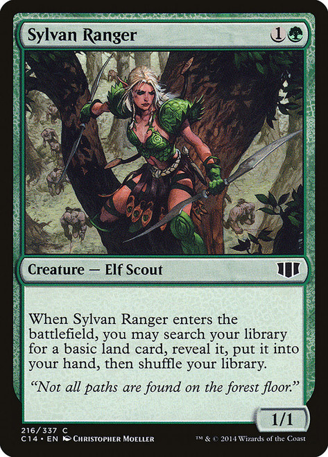 Sylvan Ranger\nCommander: 2014 Edition\nSingle\nMagic The Gathering