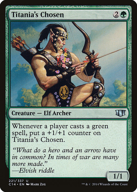 Titania's Chosen\nCommander: 2014 Edition\nSingle\nMagic The Gathering