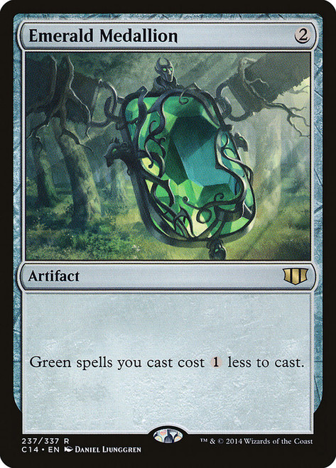 Emerald Medallion\nCommander: 2014 Edition\nSingle\nMagic The Gathering