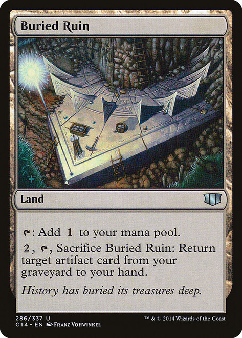 Buried Ruin\nCommander: 2014 Edition\nSingle\nMagic The Gathering