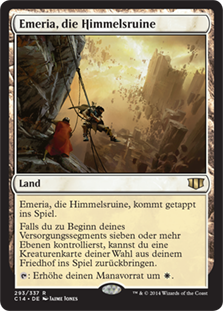 Emeria, the Sky Ruin
Commander: 2014 Edition - German
Single
Magic The Gathering