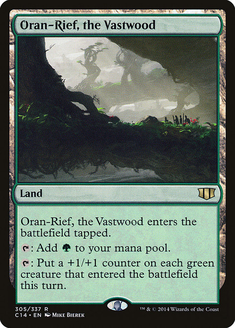 Oran-Rief, the Vastwood\nCommander: 2014 Edition\nSingle\nMagic The Gathering