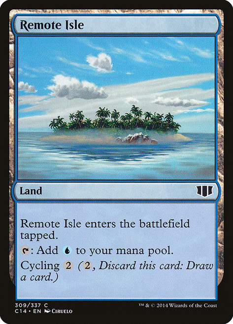 Remote Isle\nCommander: 2014 Edition\nSingle\nMagic The Gathering