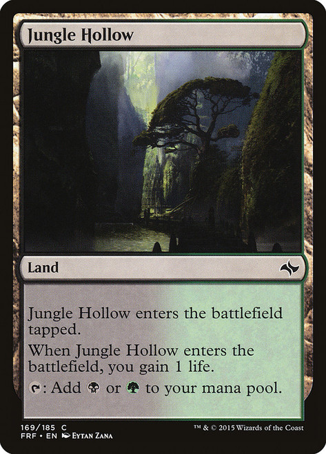 Jungle Hollow\nFate Reforged\nSingle\nMagic The Gathering
