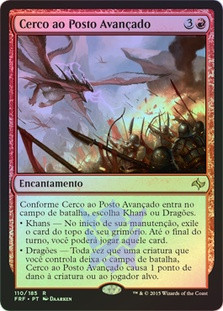 Outpost Siege
Fate Reforged (Foil) - Portuguese
Single
Magic The Gathering