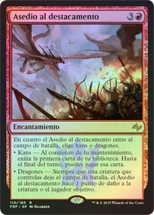 Outpost Siege
Fate Reforged (Foil) - Spanish
Single
Magic The Gathering
