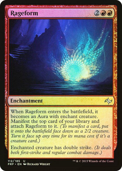 Rageform\nFate Reforged\nSingle\nMagic The Gathering