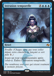 Temporal Trespass
Fate Reforged - French
Single
Magic The Gathering