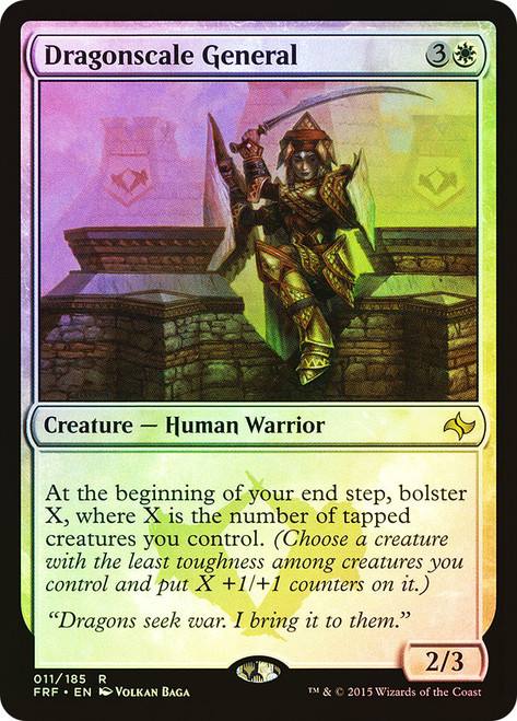 Dragonscale General\nFate Reforged\nSingle\nMagic The Gathering