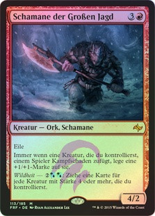 Shaman of the Great Hunt
Fate Reforged (Foil) - German
Single
Magic The Gathering