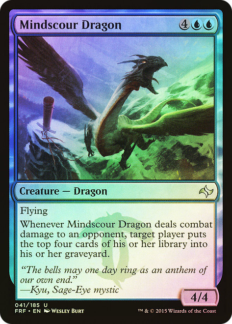 Mindscour Dragon\nFate Reforged\nSingle\nMagic The Gathering