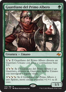 Warden of the First Tree
Fate Reforged (Foil) - Italian
Single
Magic The Gathering