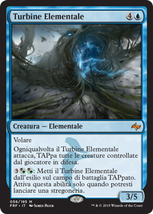 Torrent Elemental
Fate Reforged (Foil) - Italian
Single
Magic The Gathering