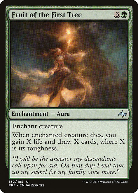 Fruit of the First Tree\nFate Reforged\nSingle\nMagic The Gathering
