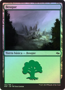 Forest (#184)
Fate Reforged (Foil) - Spanish
Single
Magic The Gathering