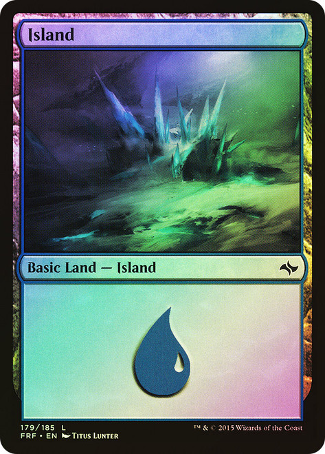 Island (#179)\nFate Reforged\nSingle\nMagic The Gathering