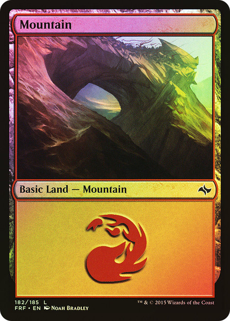 Mountain (#182)\nFate Reforged\nSingle\nMagic The Gathering