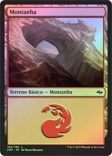 Mountain (#182)
Fate Reforged (Foil) - Portuguese
Single
Magic The Gathering