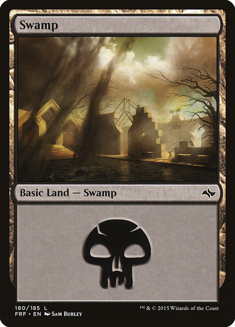 Swamp (#180)\nFate Reforged\nSingle\nMagic The Gathering