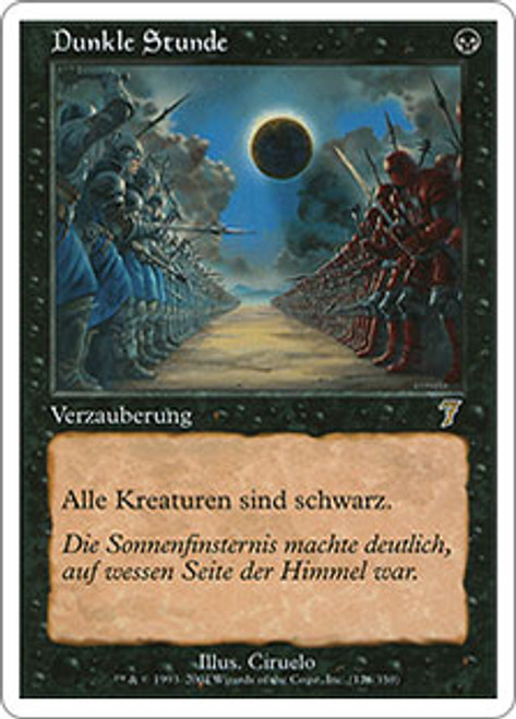 MTG Darkest Hour 真に暗き時間 英語foil 真に暗き時間 [USG] 【BIGWEB | MTG】日本最大級の激安カード