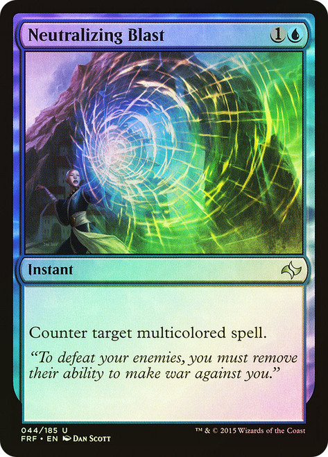 Neutralizing Blast\nFate Reforged\nSingle\nMagic The Gathering